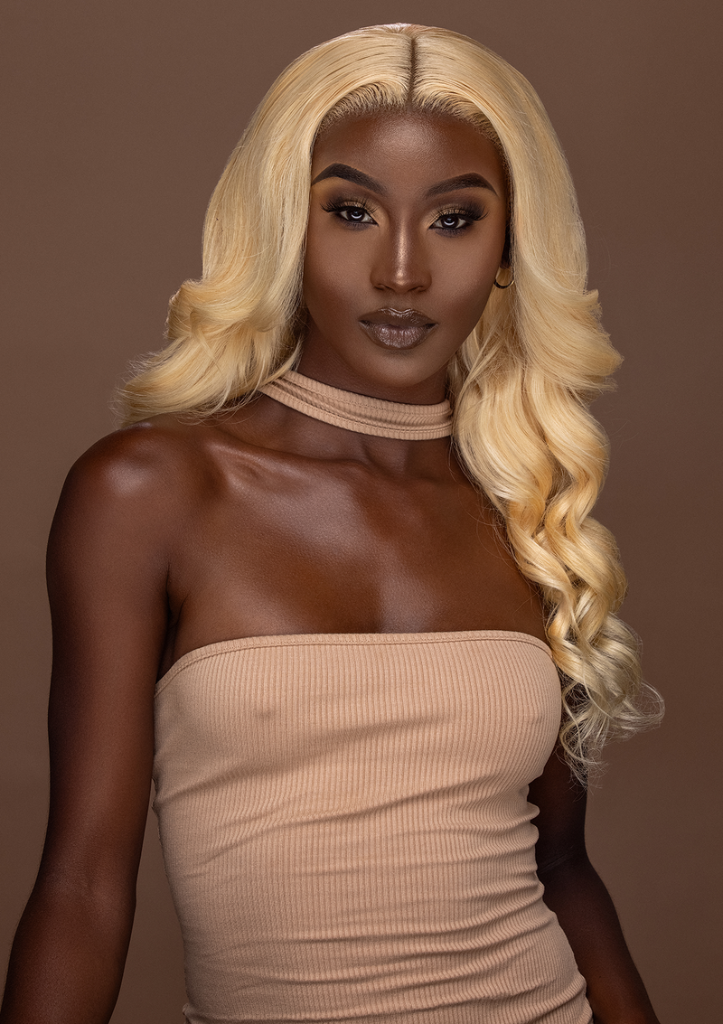 Blonde body wave hair deals